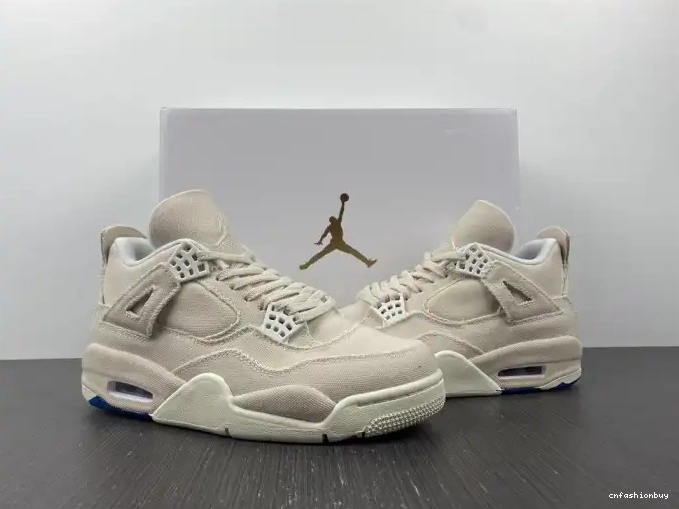 (W) Jordan Blank 4 Canvas Retro DQ4909-100 0704